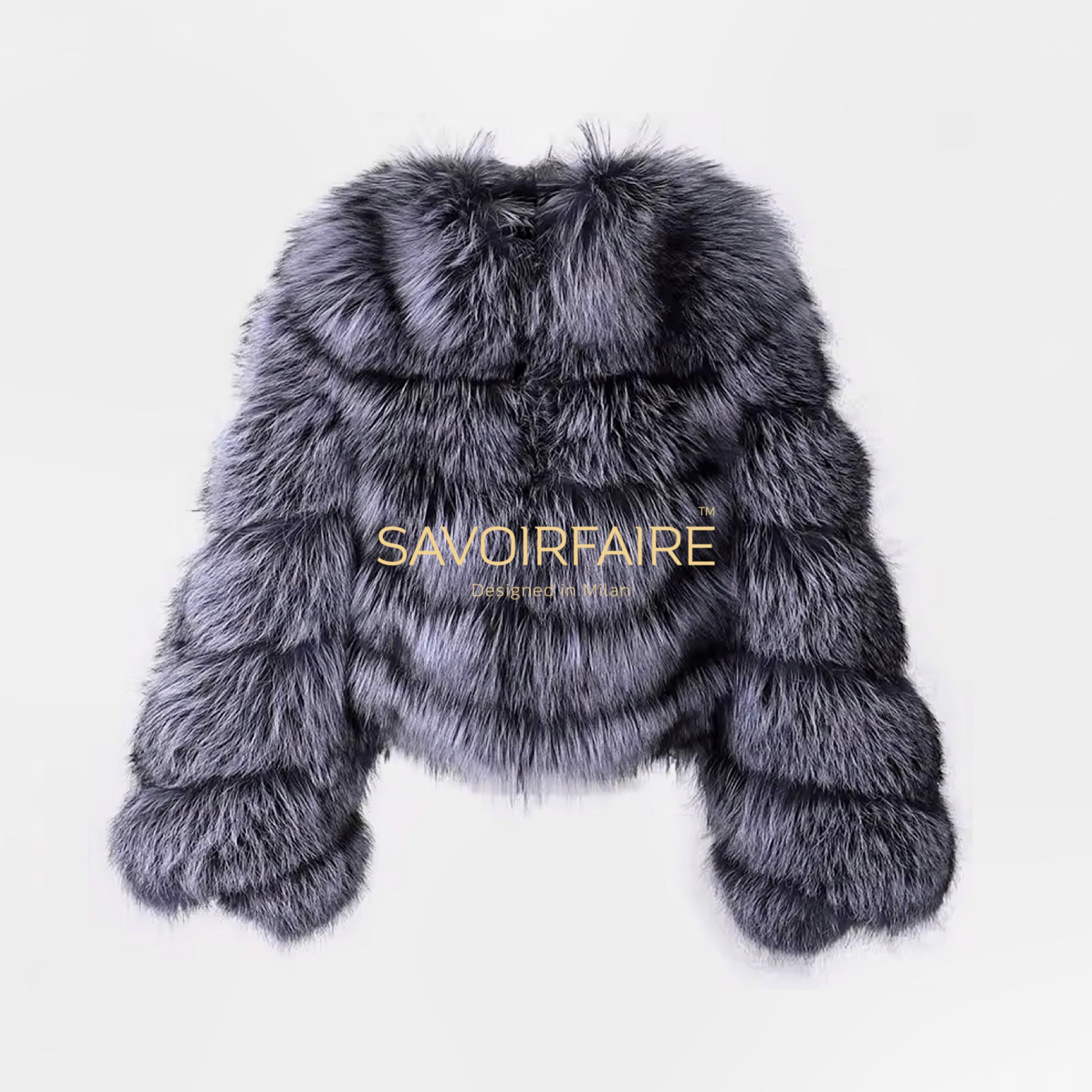 La veste grise poilue