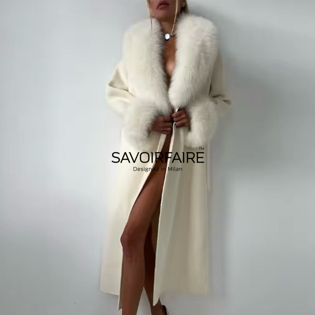 Pelliccia A Cappotto Neve