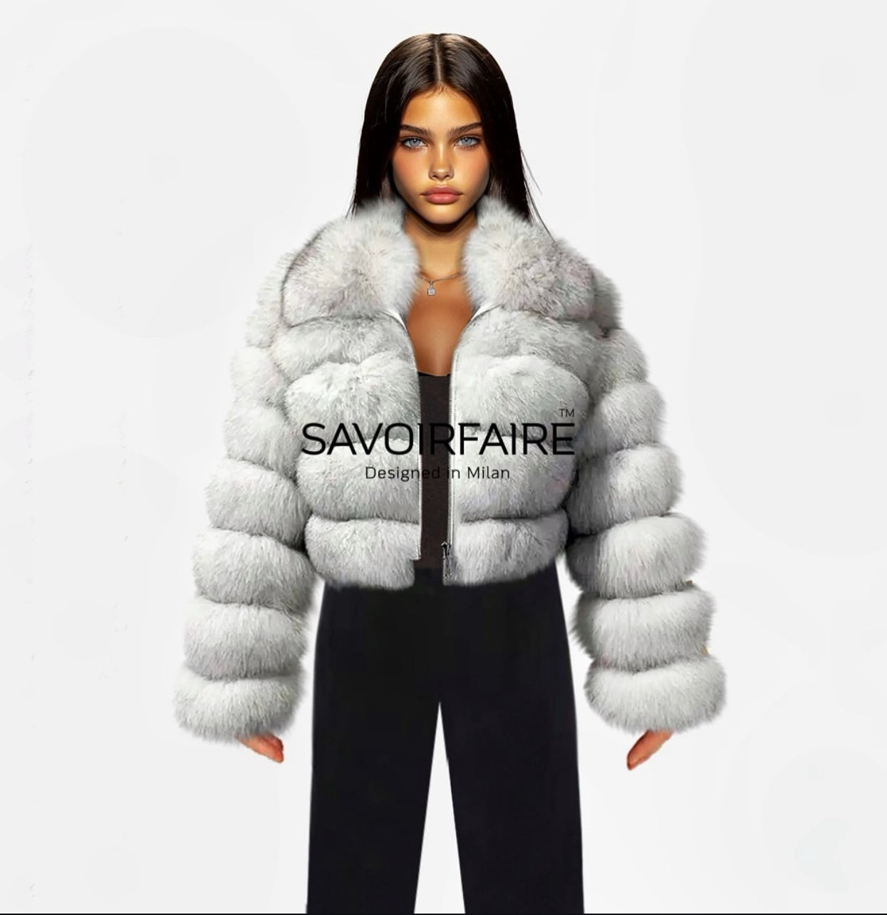 Giacca Bomber Wolfy Bianca