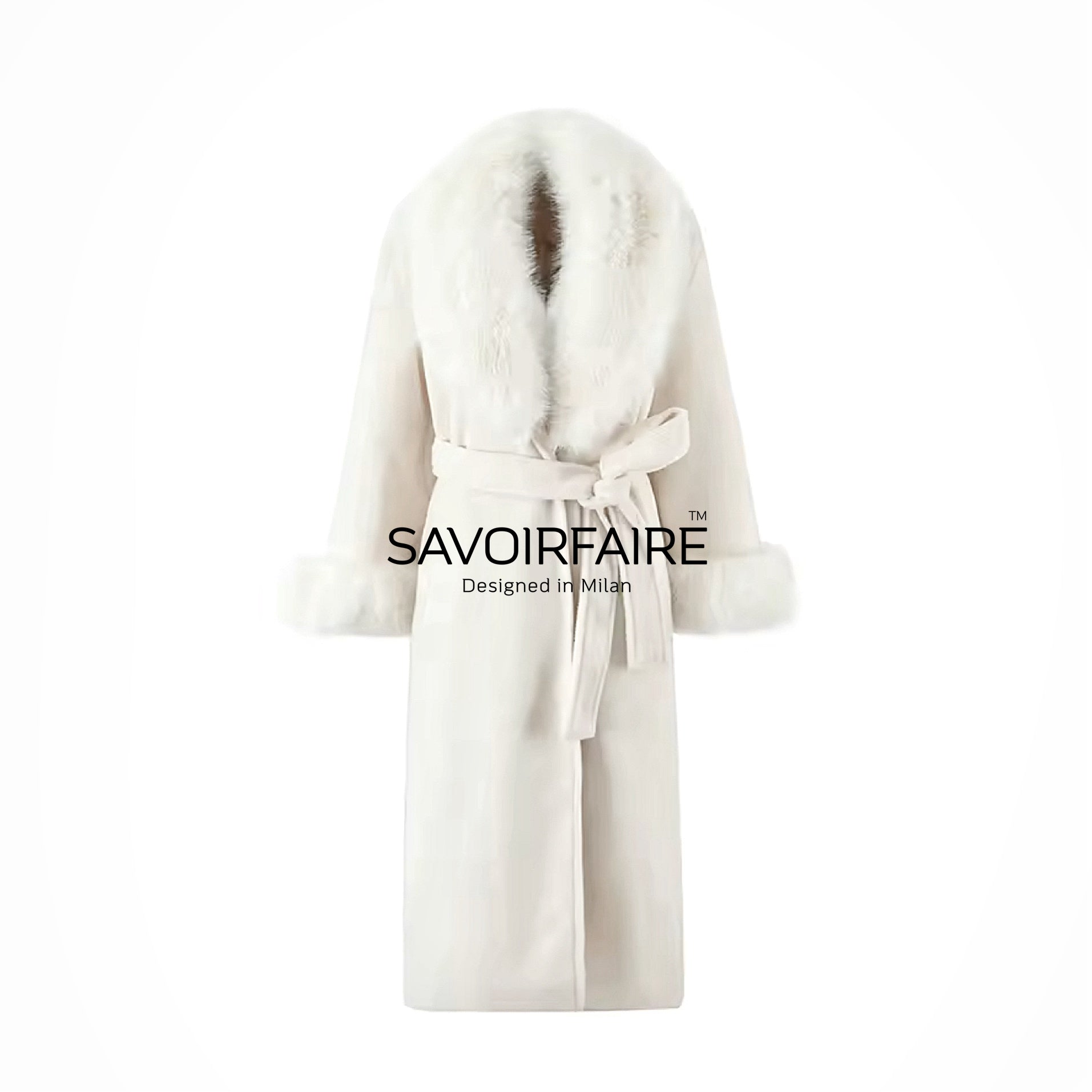 Pelliccia A Cappotto Neve